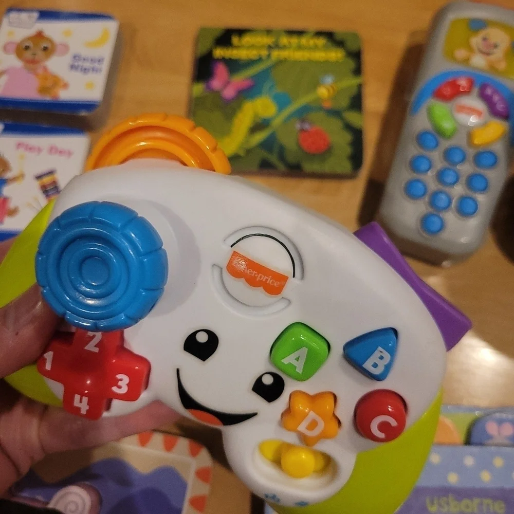 Baby Toy Bundle Fisher-Price Usbourn Melissa & Doug 5lb Toy Bundle